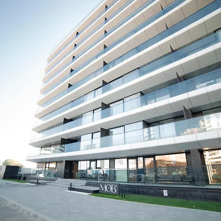 Designer King Bed Sleeps 4 Near Pipera Metro * Bucharest